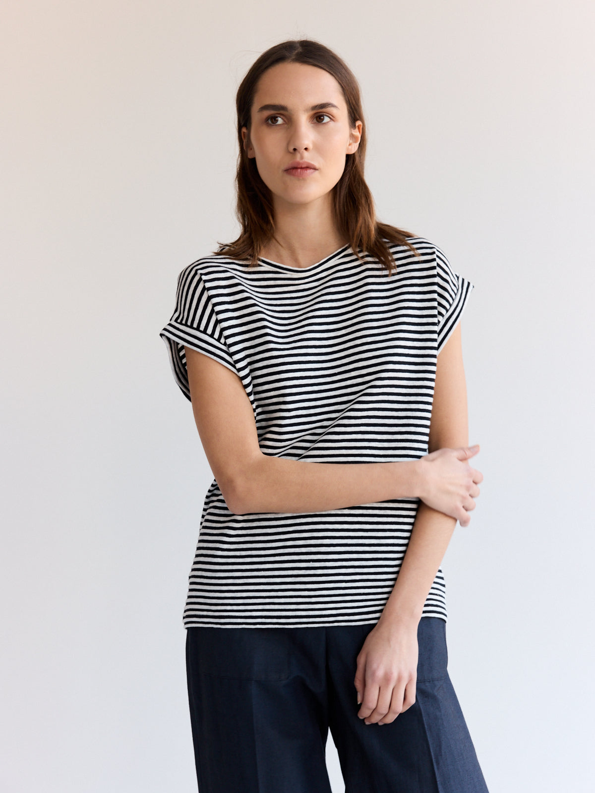 Lincot Sm T-shirt 24p Stripe