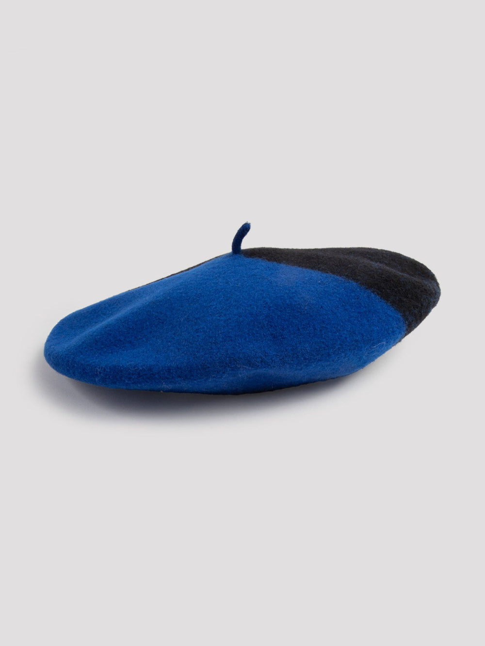 Duo beret hat royal blue - Le Béret Français