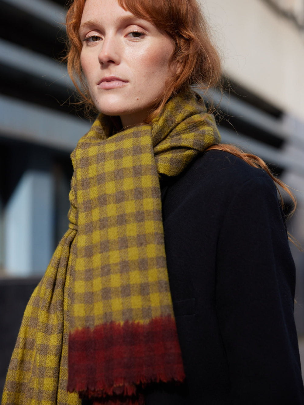 Beatles scarf pistacchio - Lovat & Green