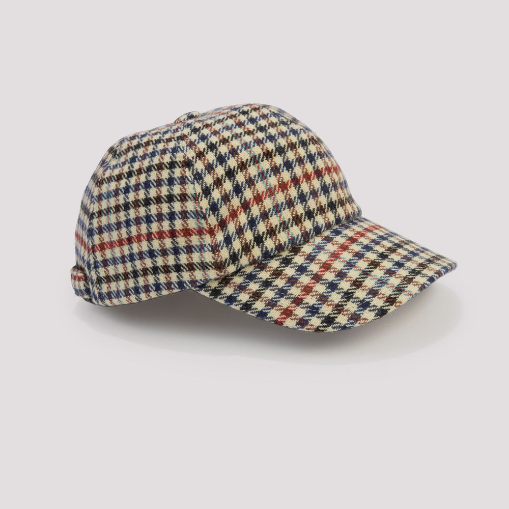 Checked Bram cap - Bronté Amsterdam