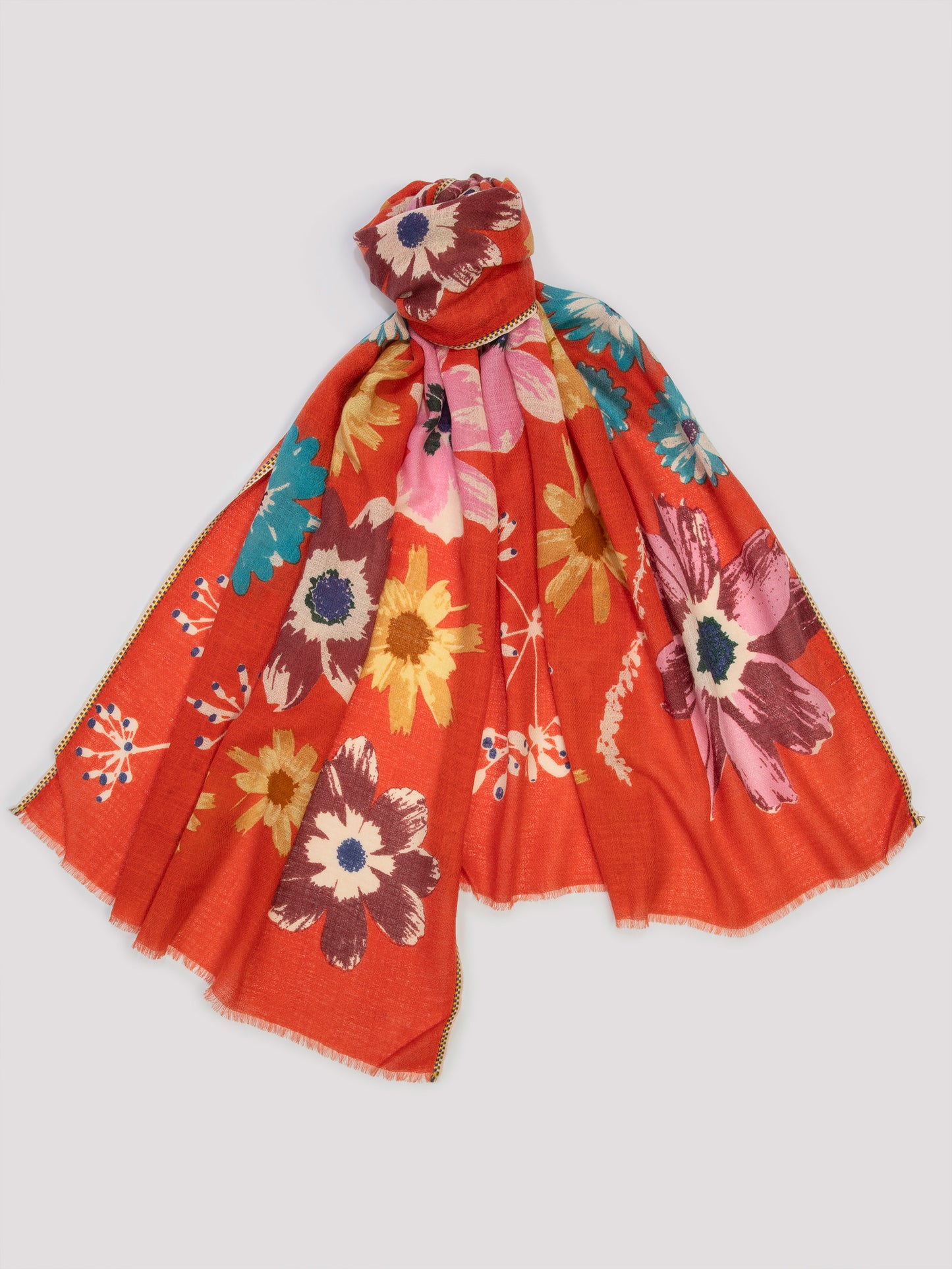 Flowered scarf sw2493 tangine - Epice