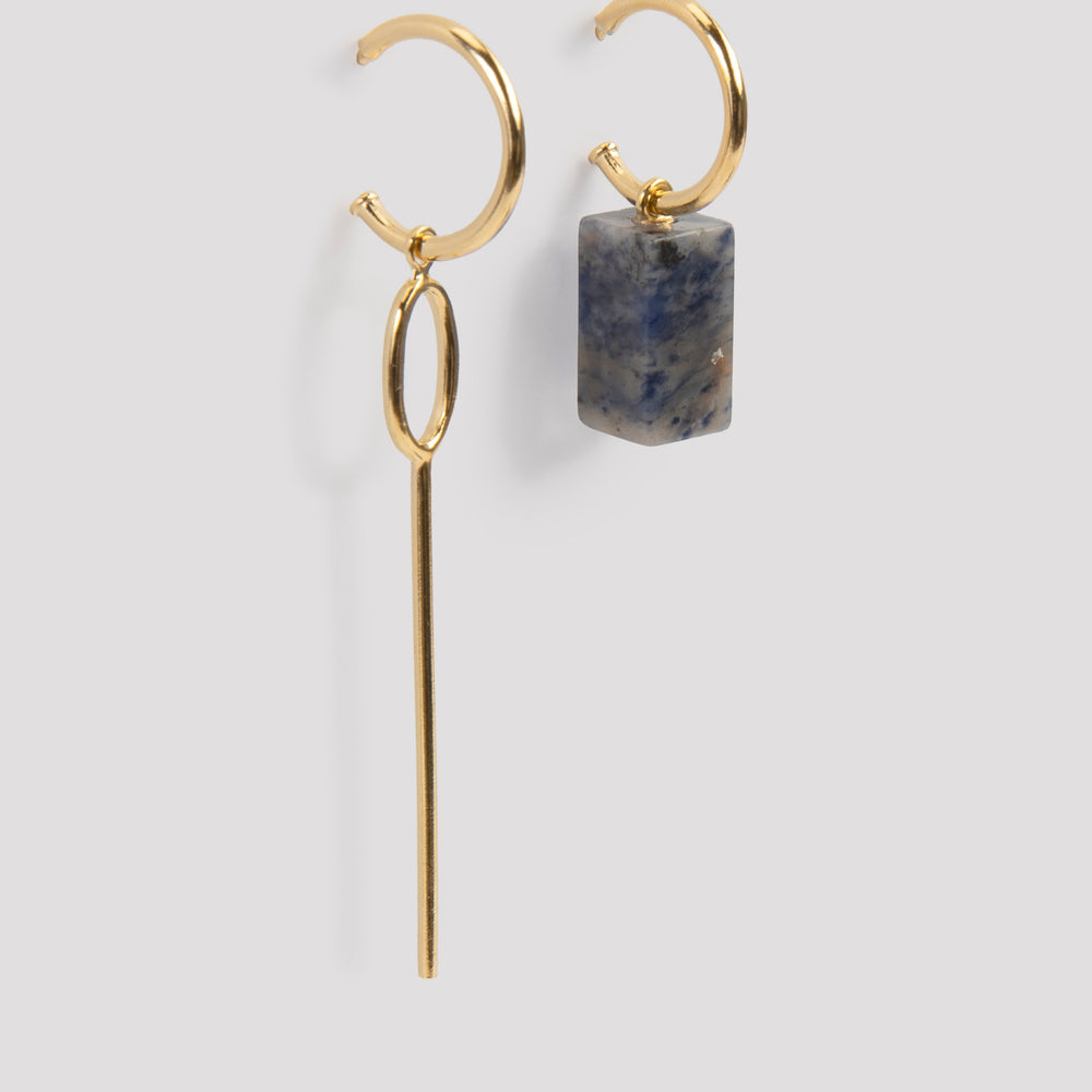 Bauspiel sodalite earrings - Studio Collect