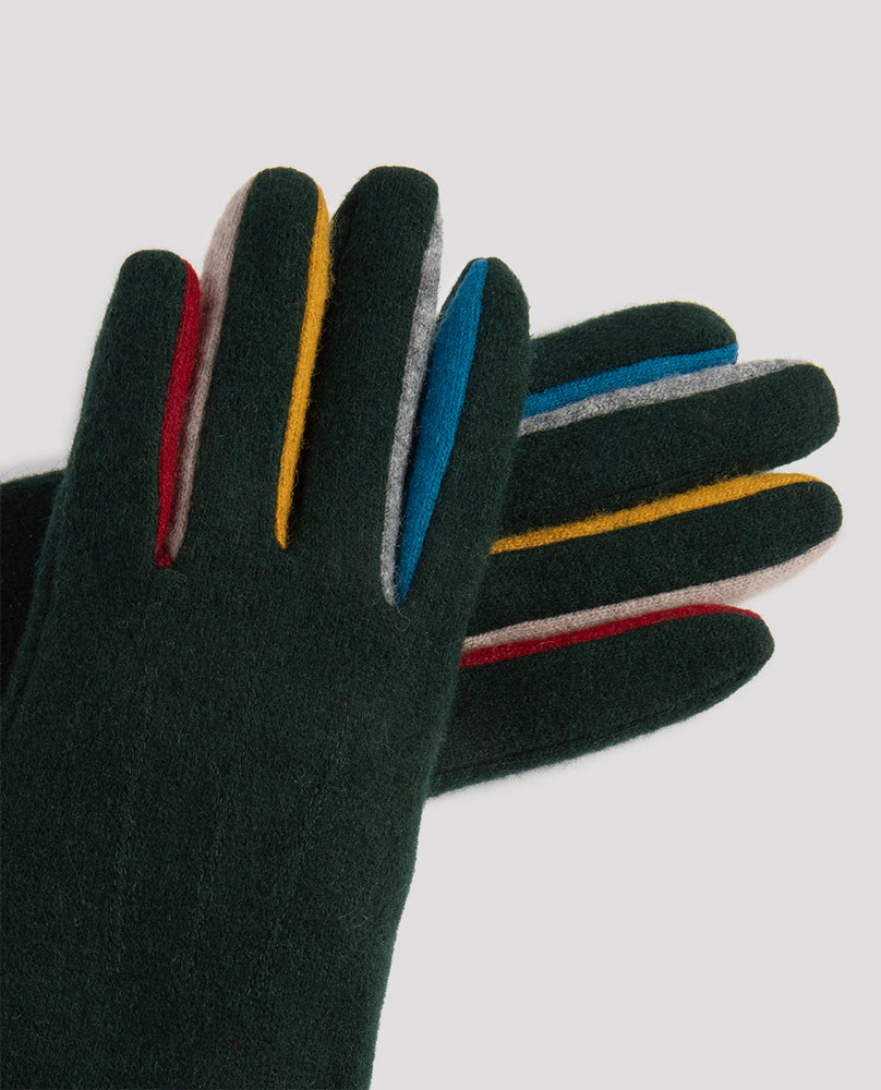 Bourget gloves green - L'Apéro