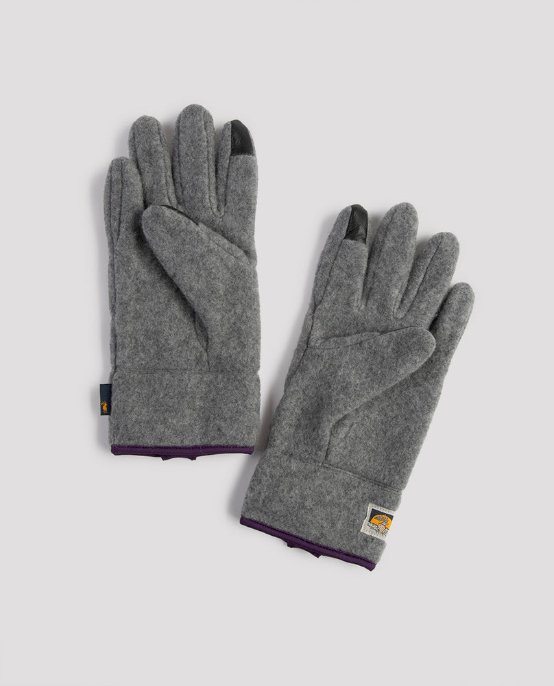 
                      
                        Recycled wool fleecy gloves grey - Elmer
                      
                    