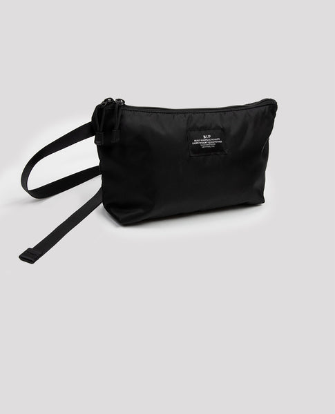 Crossbody / Waistpack Black Bag BB95W - Black White Jeans