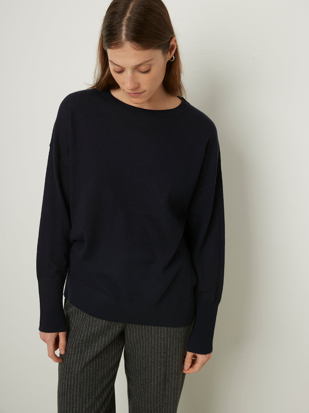 Fine Pull sweater 24a Midnight