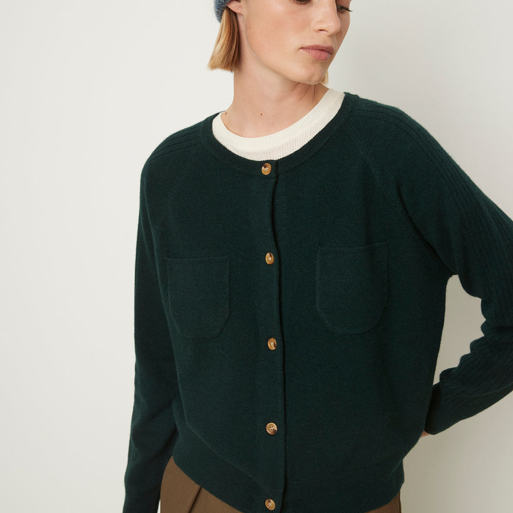 Lou cardigan 24a Pine