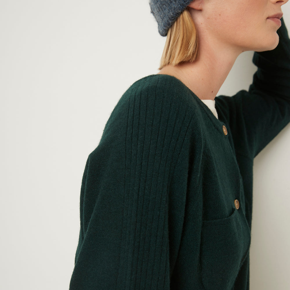 Lou cardigan 24a Pine