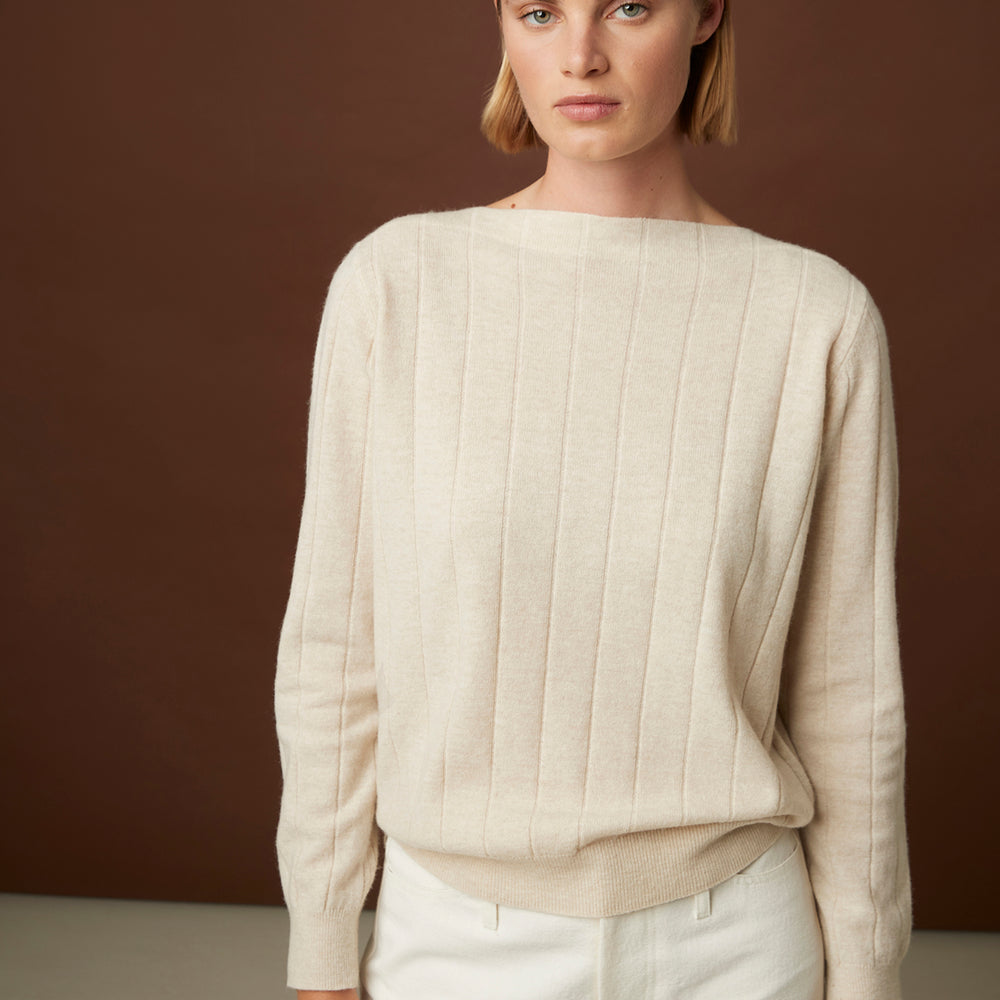 Lou Marin sweater 24a Oatmeal