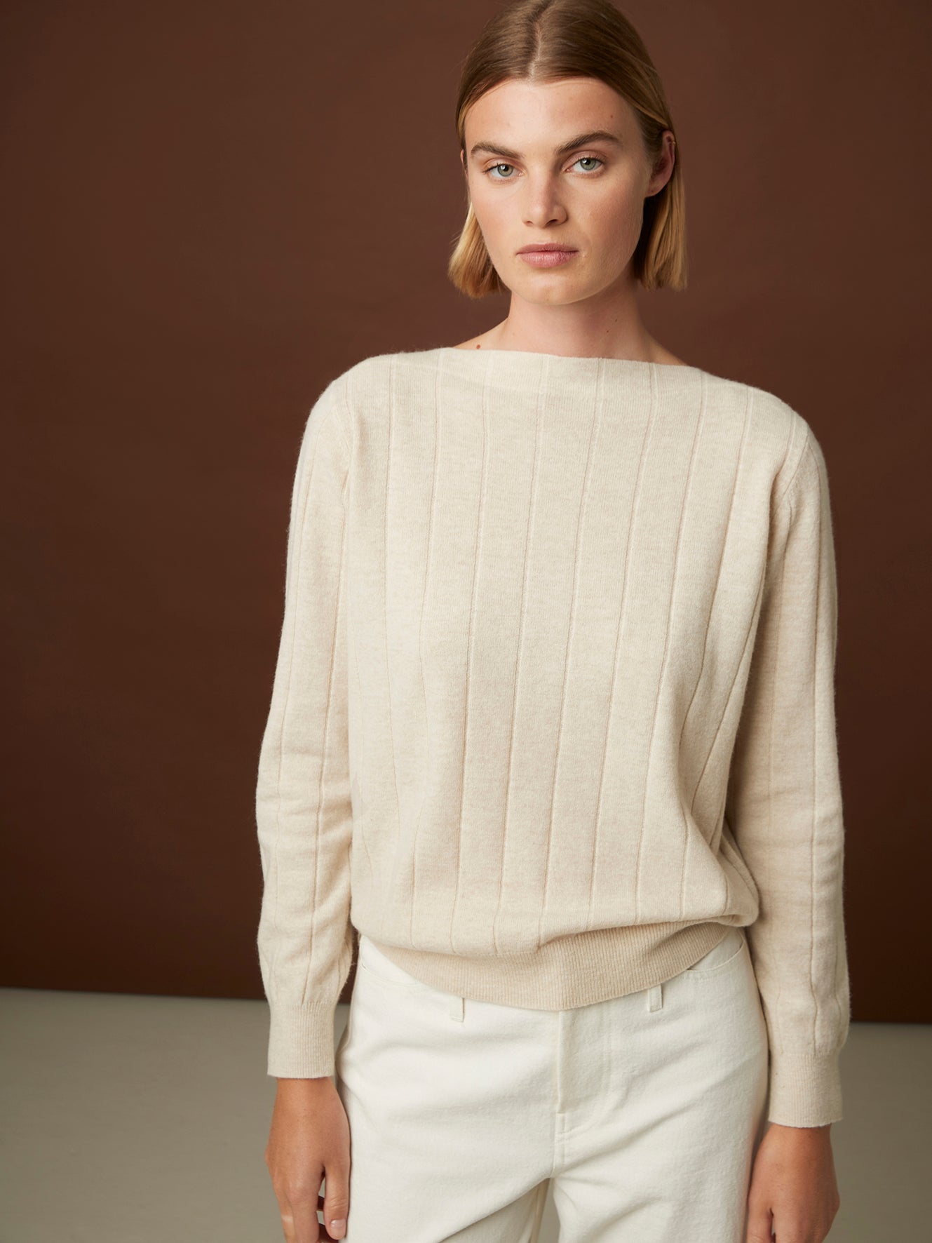 Lou Marin sweater 24a Oatmeal