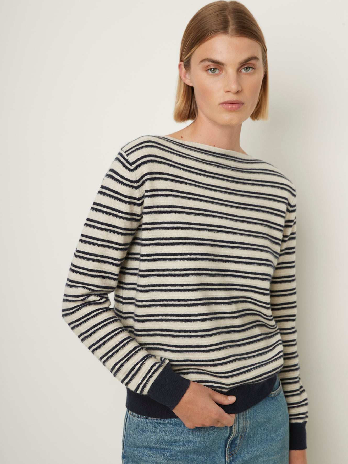 Lou Marin/s sweater 24a Stripe 1